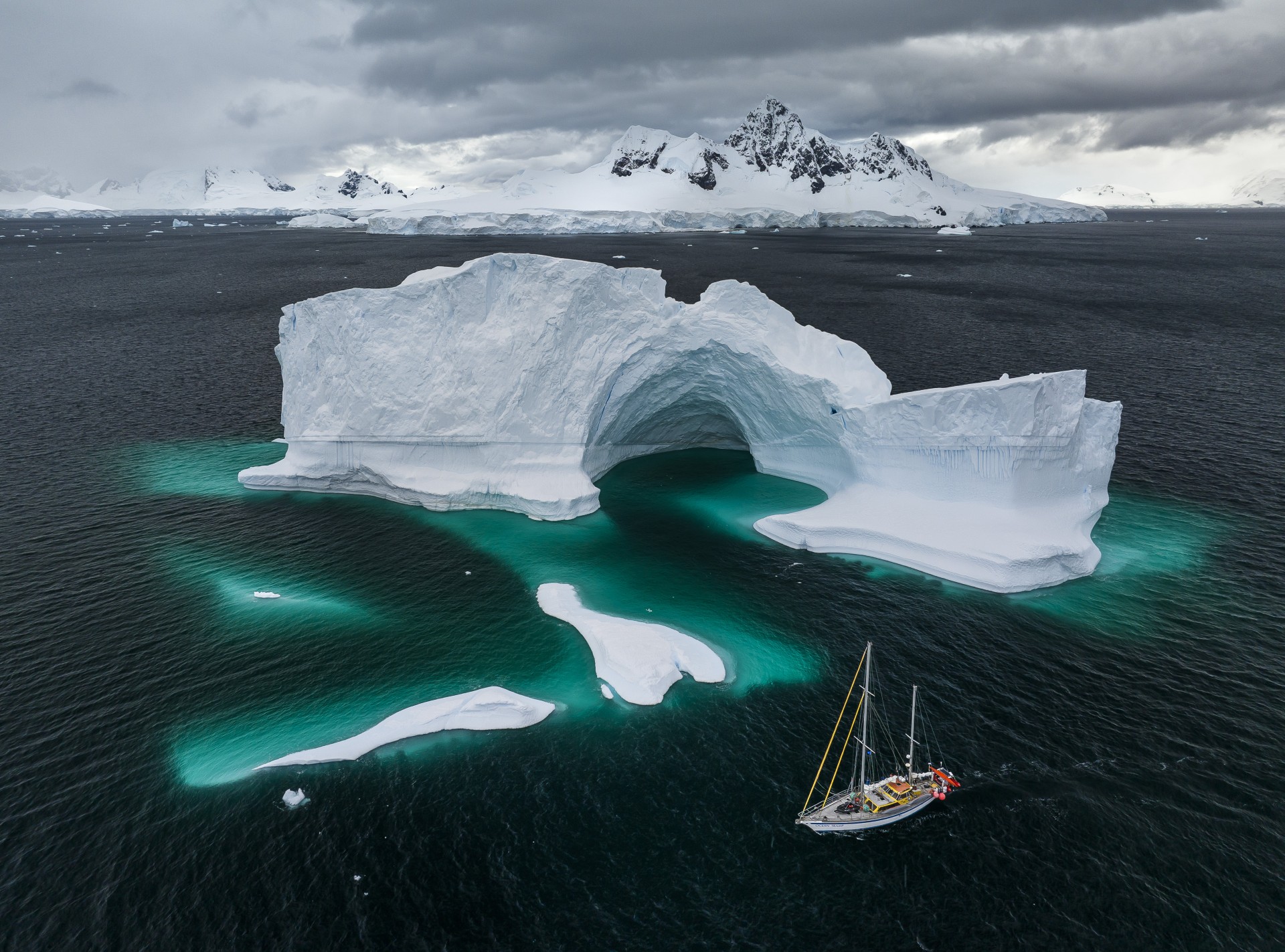 Iceberg na Antártica